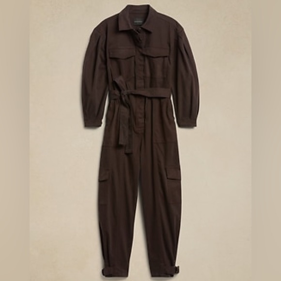 Banana Republic Andi Flightsuit jumpsuit xs - Picture 3 of 13